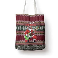 I Rock Jingle Bells Christmas Design Tote Bag Funny Xmas Holiday Patterns - Wonder Print Shop