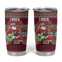 I Rock Jingle Bells Christmas Design Tumbler Cup Funny Xmas Holiday Patterns - Wonder Print Shop