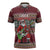 I Rock Jingle Bells Christmas Design Zipper Polo Shirt Funny Xmas Holiday Patterns - Wonder Print Shop