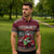 I Rock Jingle Bells Christmas Design Zipper Polo Shirt Funny Xmas Holiday Patterns - Wonder Print Shop