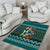 Horse Ho Ho Ho Christmas Design Area Rug Funny Xmas Holiday Patterns - Wonder Print Shop