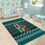 Horse Ho Ho Ho Christmas Design Area Rug Funny Xmas Holiday Patterns - Wonder Print Shop