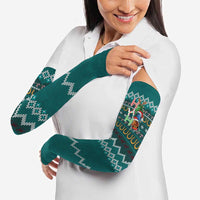 Horse Ho Ho Ho Christmas Design Arm Sleeves Funny Xmas Holiday Patterns - Wonder Print Shop