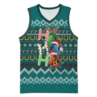 Horse Ho Ho Ho Christmas Design Basketball Jersey Funny Xmas Holiday Patterns - Wonder Print Shop