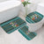 Horse Ho Ho Ho Christmas Design Bathroom Set Funny Xmas Holiday Patterns - Wonder Print Shop