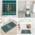 Horse Ho Ho Ho Christmas Design Bathroom Set Funny Xmas Holiday Patterns - Wonder Print Shop
