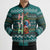 Horse Ho Ho Ho Christmas Design Bomber Puffer Jacket Funny Xmas Holiday Patterns - Wonder Print Shop