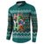 Horse Ho Ho Ho Christmas Design Button Sweatshirt Funny Xmas Holiday Patterns - Wonder Print Shop