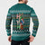 Horse Ho Ho Ho Christmas Design Button Sweatshirt Funny Xmas Holiday Patterns - Wonder Print Shop