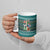 Horse Ho Ho Ho Christmas Design Ceramic Mug Funny Xmas Holiday Patterns - Wonder Print Shop