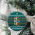 Horse Ho Ho Ho Christmas Design Ceramic Ornament Funny Xmas Holiday Patterns - Wonder Print Shop