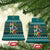 Horse Ho Ho Ho Christmas Design Ceramic Ornament Funny Xmas Holiday Patterns - Wonder Print Shop