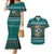 Horse Ho Ho Ho Christmas Design Couples Matching Mermaid Dress and Hawaiian Shirt Funny Xmas Holiday Patterns - Wonder Print Shop