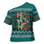 Horse Ho Ho Ho Christmas Design Cross Shoulder Shirt Funny Xmas Holiday Patterns - Wonder Print Shop