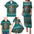 Horse Ho Ho Ho Christmas Design Family Matching Puletasi and Hawaiian Shirt Funny Xmas Holiday Patterns - Wonder Print Shop