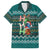 Horse Ho Ho Ho Christmas Design Family Matching Puletasi and Hawaiian Shirt Funny Xmas Holiday Patterns - Wonder Print Shop