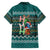 Horse Ho Ho Ho Christmas Design Family Matching Puletasi and Hawaiian Shirt Funny Xmas Holiday Patterns - Wonder Print Shop