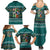 Horse Ho Ho Ho Christmas Design Family Matching Summer Maxi Dress and Hawaiian Shirt Funny Xmas Holiday Patterns - Wonder Print Shop