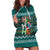 Horse Ho Ho Ho Christmas Design Hoodie Dress Funny Xmas Holiday Patterns - Wonder Print Shop
