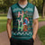Horse Ho Ho Ho Christmas Design Christmas Knitted V-Neck Vest Funny Xmas Holiday Patterns - Wonder Print Shop