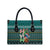 Horse Ho Ho Ho Christmas Design Leather Bag Funny Xmas Holiday Patterns - Wonder Print Shop