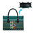 Horse Ho Ho Ho Christmas Design Leather Bag Funny Xmas Holiday Patterns - Wonder Print Shop