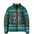 Horse Ho Ho Ho Christmas Design Padded Jacket Funny Xmas Holiday Patterns - Wonder Print Shop