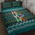 Horse Ho Ho Ho Christmas Design Quilt Bed Set Funny Xmas Holiday Patterns - Wonder Print Shop
