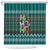 Horse Ho Ho Ho Christmas Design Shower Curtain Funny Xmas Holiday Patterns - Wonder Print Shop