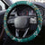 Horse Ho Ho Ho Christmas Design Steering Wheel Cover Funny Xmas Holiday Patterns - Wonder Print Shop