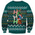 Horse Ho Ho Ho Christmas Design Sweatshirt Funny Xmas Holiday Patterns - Wonder Print Shop