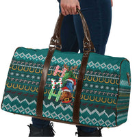 Horse Ho Ho Ho Christmas Design Travel Bag Funny Xmas Holiday Patterns - Wonder Print Shop