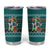 Horse Ho Ho Ho Christmas Design Tumbler Cup Funny Xmas Holiday Patterns - Wonder Print Shop