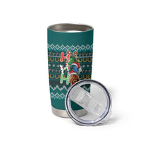 Horse Ho Ho Ho Christmas Design Tumbler Cup Funny Xmas Holiday Patterns - Wonder Print Shop