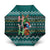 Horse Ho Ho Ho Christmas Design Umbrella Funny Xmas Holiday Patterns - Wonder Print Shop
