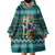 Horse Ho Ho Ho Christmas Design Wearable Blanket Hoodie Funny Xmas Holiday Patterns - Wonder Print Shop