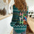 Horse Ho Ho Ho Christmas Design Women Casual Shirt Funny Xmas Holiday Patterns - Wonder Print Shop