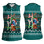 Horse Ho Ho Ho Christmas Design Women Sleeveless Polo Shirt Funny Xmas Holiday Patterns - Wonder Print Shop