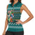 Horse Ho Ho Ho Christmas Design Women Sleeveless Polo Shirt Funny Xmas Holiday Patterns - Wonder Print Shop