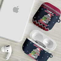 I Want A Hippopotamus Christmas Design AirPods Case Xmas Holiday Patterns - Wonder Print Shop