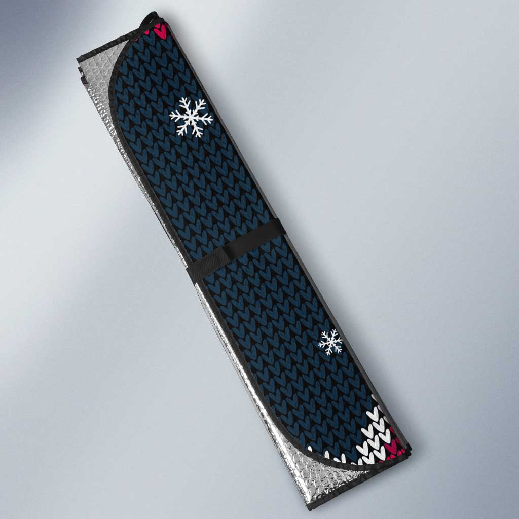 I Want A Hippopotamus Christmas Design Auto Sun Shade Xmas Holiday Patterns - Wonder Print Shop