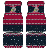 I Want A Hippopotamus Christmas Design Car Mats Xmas Holiday Patterns - Wonder Print Shop