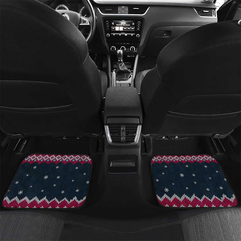 I Want A Hippopotamus Christmas Design Car Mats Xmas Holiday Patterns - Wonder Print Shop