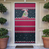 I Want A Hippopotamus Christmas Design Door Cover Xmas Holiday Patterns - Wonder Print Shop