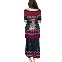 I Want A Hippopotamus Christmas Design Family Matching Puletasi and Hawaiian Shirt Xmas Holiday Patterns - Wonder Print Shop