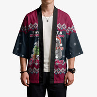 I Want A Hippopotamus Christmas Design Kimono Xmas Holiday Patterns - Wonder Print Shop