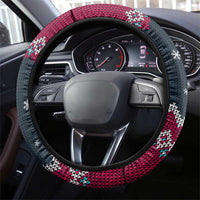 I Want A Hippopotamus Christmas Design Steering Wheel Cover Xmas Holiday Patterns - Wonder Print Shop
