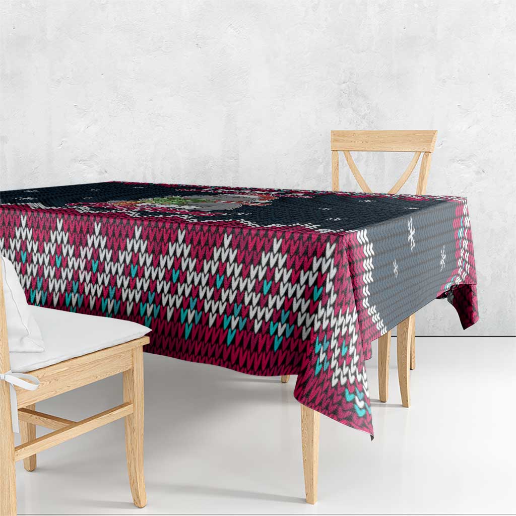 I Want A Hippopotamus Christmas Design Tablecloth Xmas Holiday Patterns - Wonder Print Shop