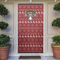 I Workout So I Can Eat Garbage Christmas Design Door Cover Xmas Holiday Patterns - Wonder Print Shop