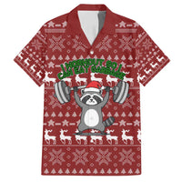 I Workout So I Can Eat Garbage Christmas Design Family Matching Long Sleeve Bodycon Dress and Hawaiian Shirt Xmas Holiday Patterns - Wonder Print Shop